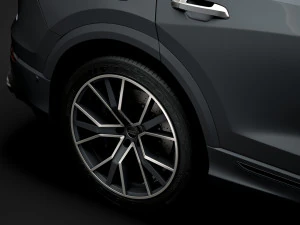 audi sq8 tdi 2020 3D Model