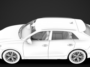audi sq8 tdi 2020 Model 3D