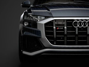 audi sq8 tdi 2020 3D Model