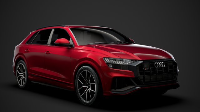 Audi sq8 tfsi 2020 Modelo 3D .c4d .max .obj .3ds .fbx .stl .blend 