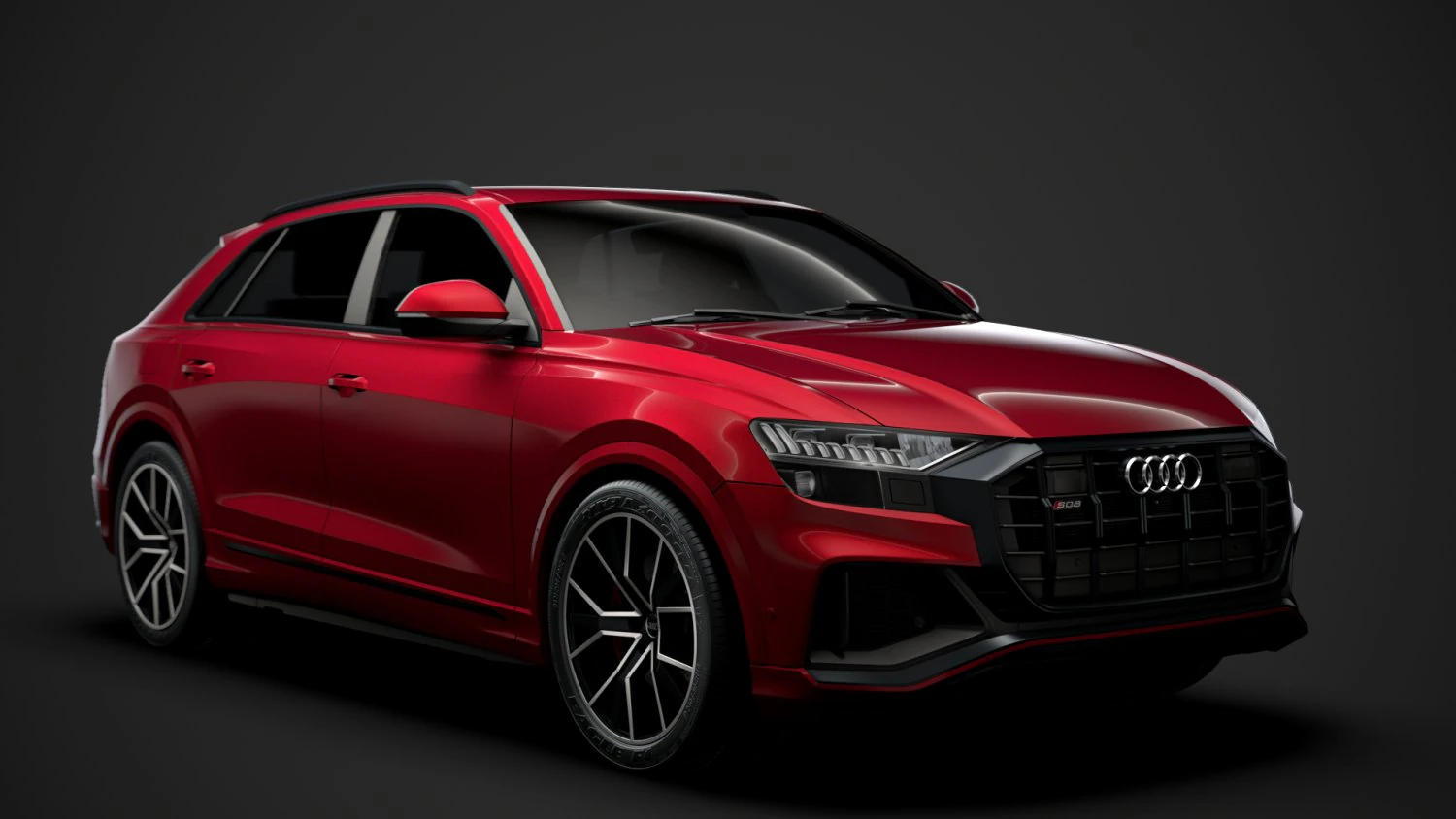 Audi sq8 tfsi 2020 3D Model .c4d .max .obj .3ds .fbx .stl .blend 