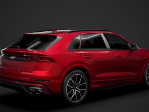 Audi sq8 tfsi 2020 Modelo 3D