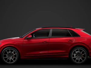 Audi sq8 tfsi 2020 3D Model