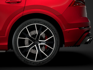 Audi sq8 tfsi 2020 Modelo 3D