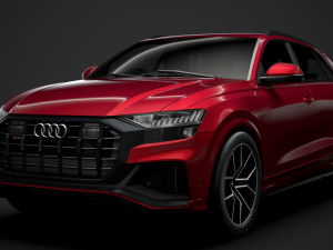 Audi sq8 tfsi 2020 Modelo 3D
