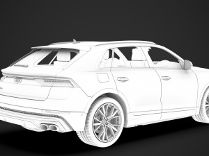 Audi sq8 tfsi 2020 Modelo 3D