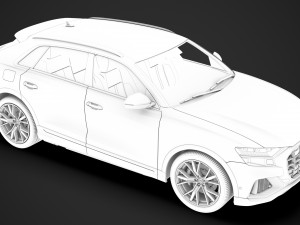 Audi sq8 tfsi 2020 Modelo 3D