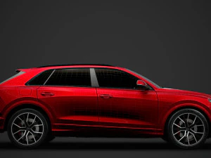 Audi sq8 tfsi 2020 3D Model