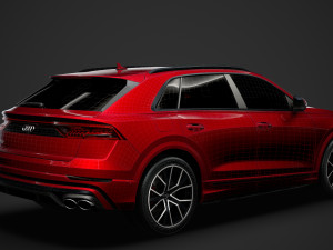 Audi sq8 tfsi 2020 Modelo 3D