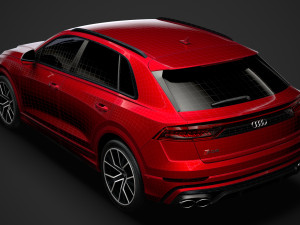 Audi sq8 tfsi 2020 Modelo 3D