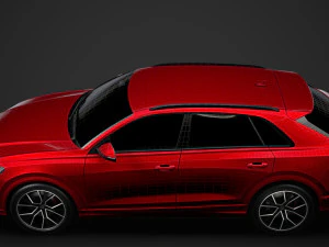 Audi sq8 tfsi 2020 3D Model