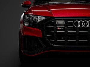 Audi sq8 tfsi 2020 3D Model