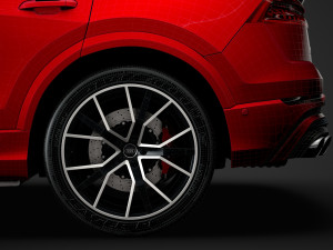Audi sq8 tfsi 2020 Modelo 3D