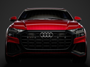 Audi sq8 tfsi 2020 Modelo 3D