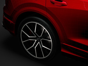Audi sq8 tfsi 2020 Modelo 3D