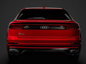 Audi sq8 tfsi 2020 3D Model