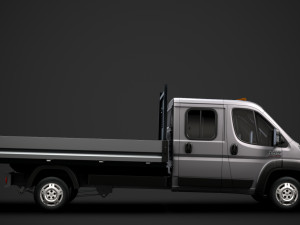 ram promaster cargo crew cab truck 2020 3D Model