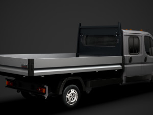 ram promaster cargo crew cab truck 2020 3D Model