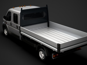 ram promaster cargo crew cab truck 2020 3D Model