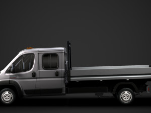 ram promaster cargo crew cab truck 2020 3D Model