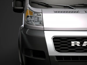 ram promaster cargo crew cab truck 2020 3D Model