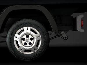 ram promaster cargo crew cab truck 2020 3D Model