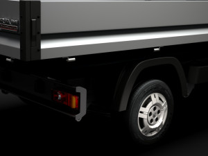 ram promaster cargo crew cab truck 2020 3D Model