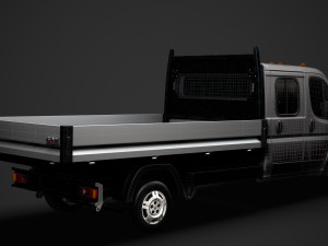 ram promaster cargo crew cab truck 2020 3D Model