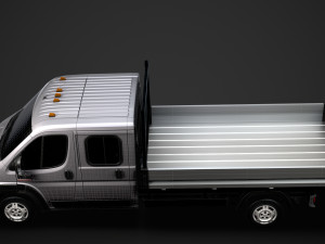 ram promaster cargo crew cab truck 2020 3D Model