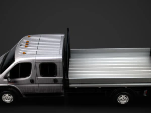 ram promaster cargo crew cab truck 2020 3D Model