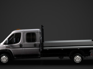 ram promaster cargo crew cab truck 2020 3D Model