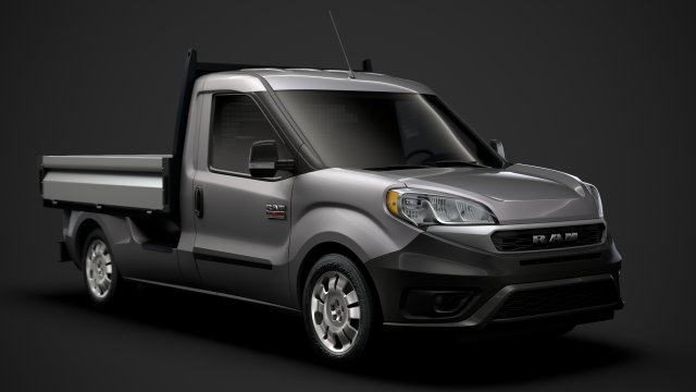 ram promaster city tipper 2020 3D 模型 .c4d .max .obj .3ds .fbx .stl .blend 