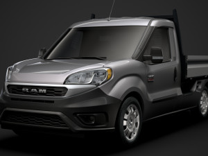 ram promaster city tipper 2020 3D 模型