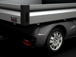 ram promaster city tipper 2020 3D 模型