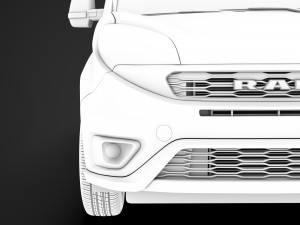 ram promaster city tipper 2020 3D 模型