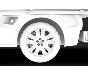 ram promaster city tipper 2020 3D 模型
