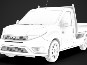 ram promaster city tipper 2020 3D 模型