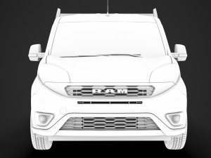 ram promaster city tipper 2020 3D 模型