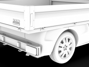 ram promaster city tipper 2020 3D 模型