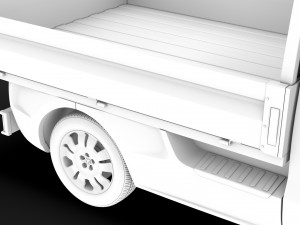 ram promaster city tipper 2020 3D 模型