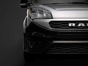 ram promaster city tipper 2020 3D 模型