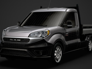ram promaster city tipper 2020 3D 模型