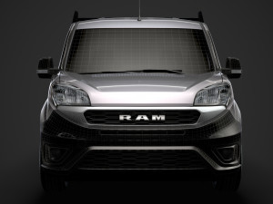 ram promaster city tipper 2020 3D 模型