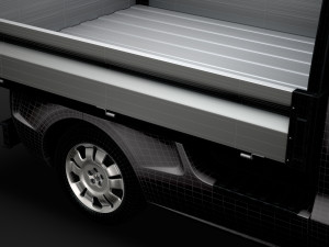 ram promaster city tipper 2020 3D 模型