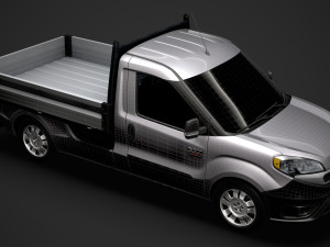 ram promaster city tipper 2020 3D 模型