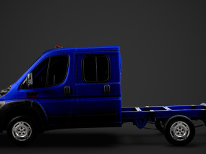 ram promaster truck crew cab 3450 wb 2020 3D Model