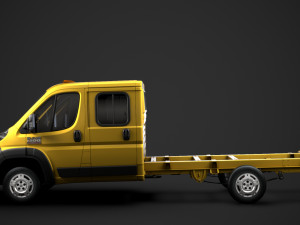 ram promaster truck crew cab 4035xl wb 2020 3D Model