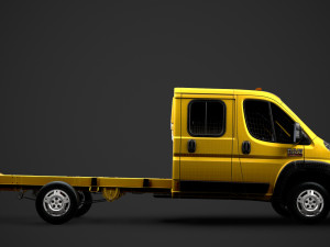 ram promaster truck crew cab 4035xl wb 2020 3D Model