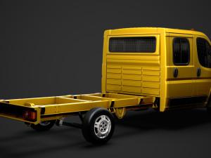ram promaster truck crew cab 4035xl wb 2020 3D Model