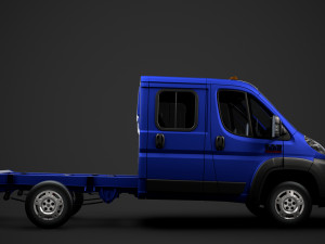 ram promaster truck crew cab 3450 wb 2020 3D Модель
